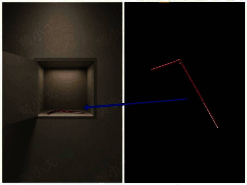 打开柜子获得吸管