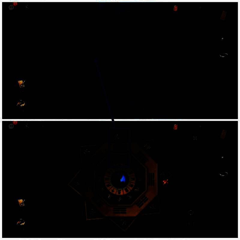 调整八卦盘获得八卦盘画面