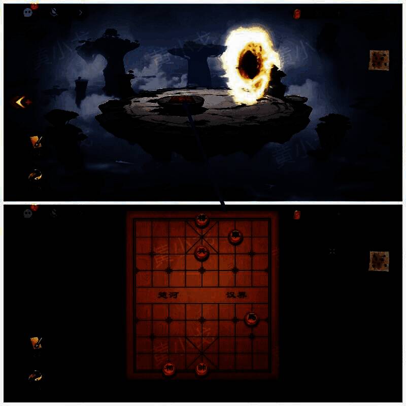 水镜浮岛棋盘界面