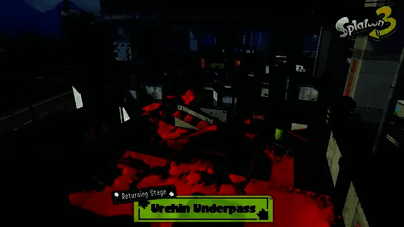 《斯普拉遁3》游戏画面，可能展示升级相关元素