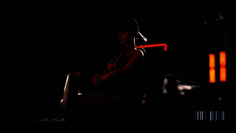 《剑星》伊芙穿着神经回路紧身衣的高清壁纸