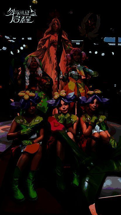 Coser与玩家互动现场图