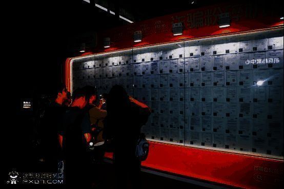 螃蟹账号在CJ现场的反诈展示