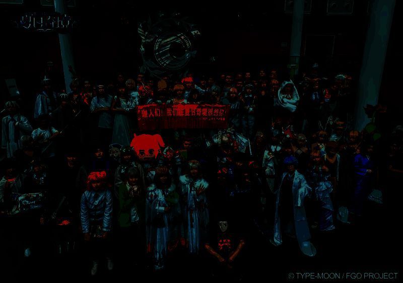 《FGO》八周年主题纪念展现场外观
