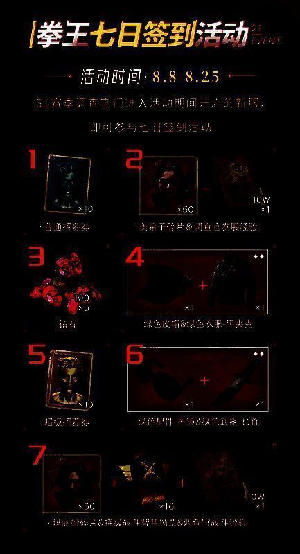 《荒野迷城》签到活动宣传图