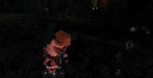 利用高低差地形飞行技巧动图