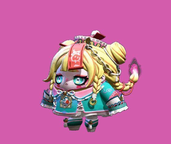 僵尸少女不化骨在蛋仔岛询问小蛋仔