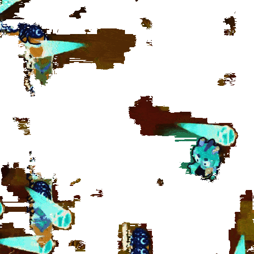 人鱼猴技能展示动图2