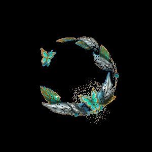 染霞映翠动态头像框动态图