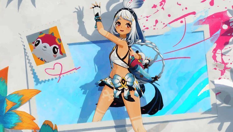 《原神》玛拉妮角色相关宣传图