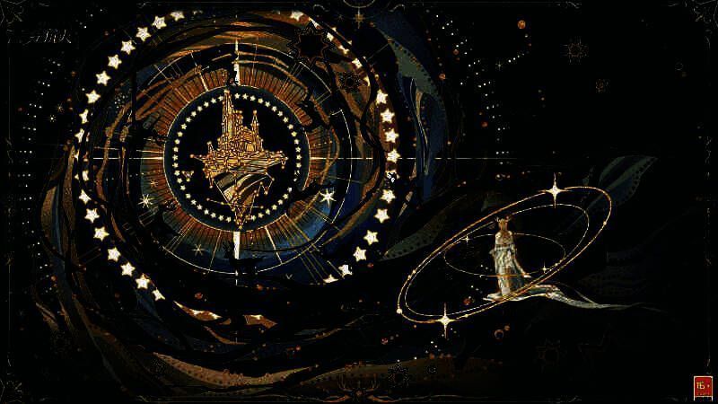 当神明远行·专属开屏鹿跃画面