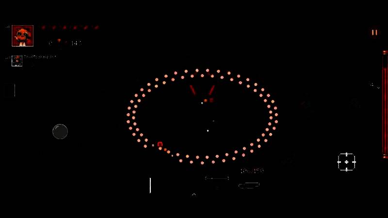 《挺进地牢》远程敌人弹幕画面