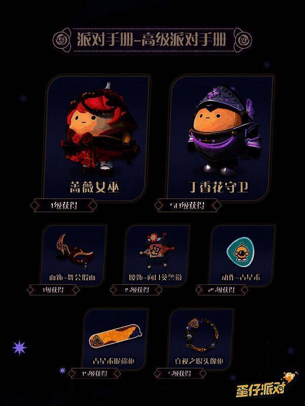高级派对手册奖励图