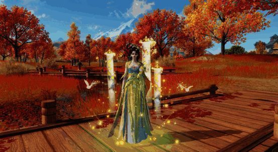 灵韵·阑珊卷随身特效展示