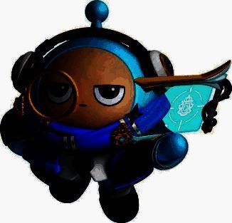 蛋仔派对蛋小粉和蛋小蓝学院新星时装另一角度图