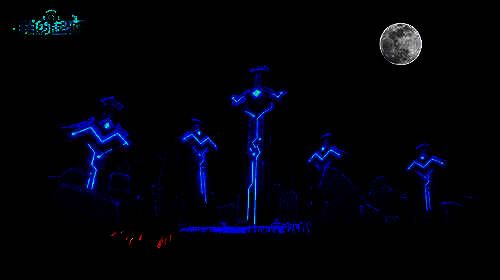 《我的起源》中秋活动相关画面