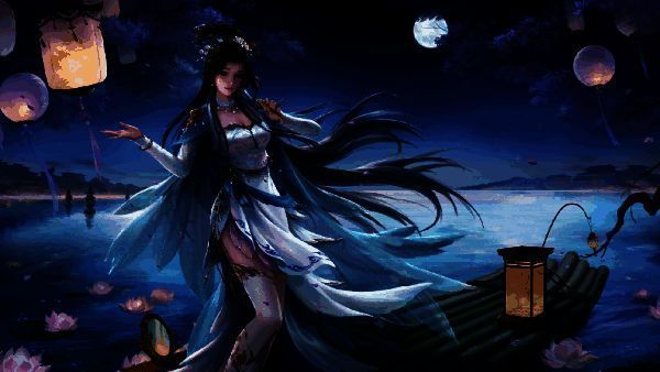 轻舟月岚*冯方女中秋皮肤图