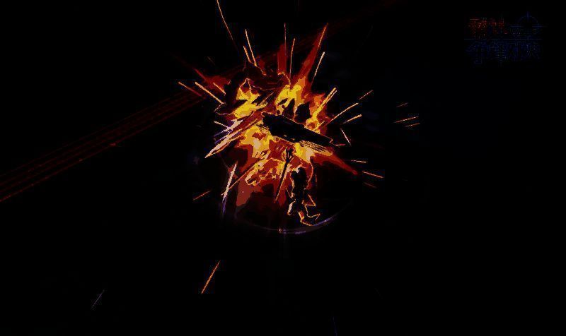 异端敢达金色机 天哈娜都牟羽之大刀技能画面