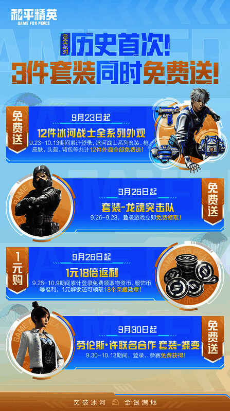 《和平精英》新赛季相关宣传图1