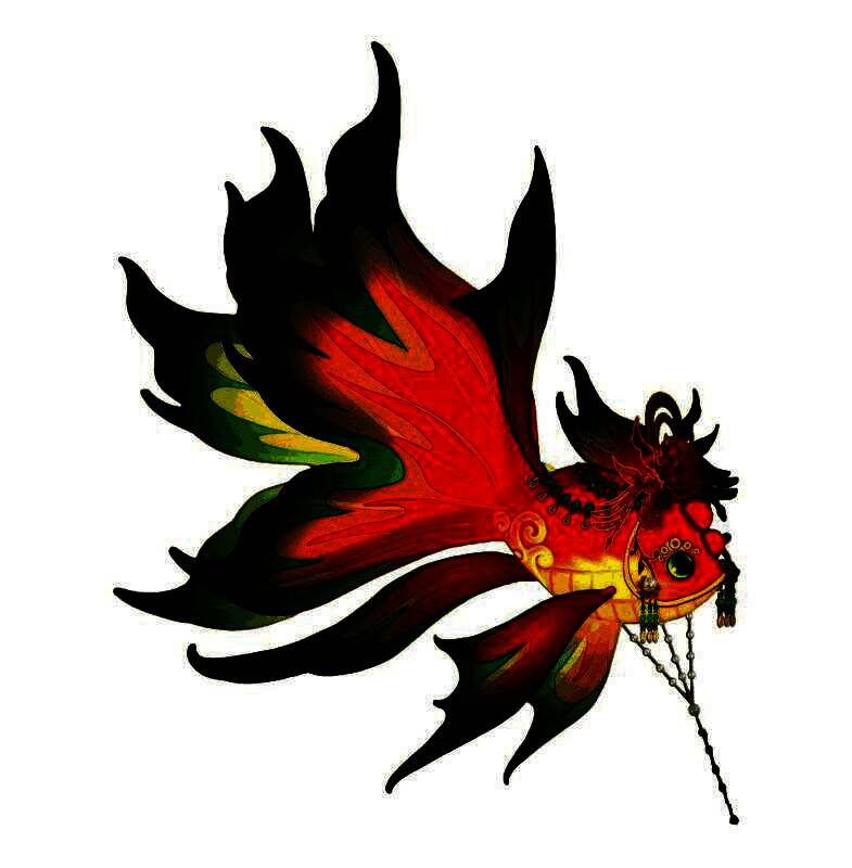 涟池鱼灯展示图