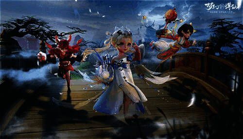 寒风龙族仙灵形象图