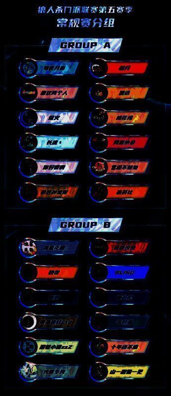 24支门派代表齐聚一堂，背景为狼人杀经典角色形象