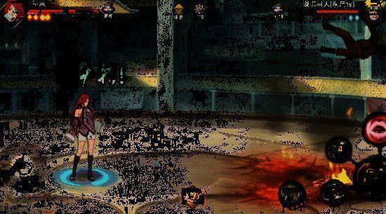 不风释放火遁·凤仙火，火球四散攻击