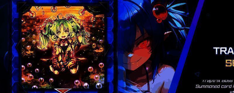 游戏王MD中祸蕾虫惑魔卡组的对战截图，展示了卡组核心卡片与场上布局