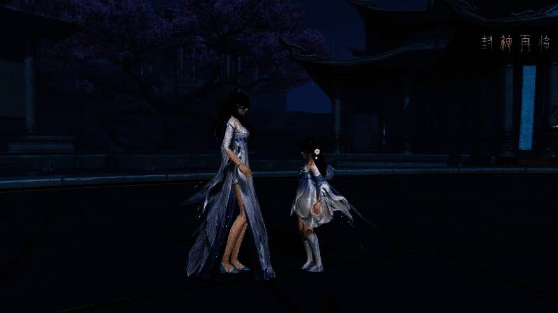 玩家角色换装展示，身穿华丽服饰，展现个性风采