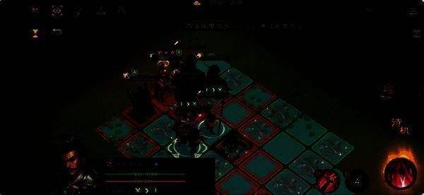 第二回合战斗画面，孙坚被击晕，全员集中输出完成击杀