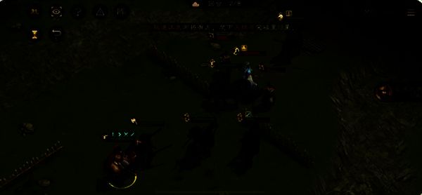 《新三国志曹操传》荀攸之影战斗画面，全员围攻荀攸，胜利在望