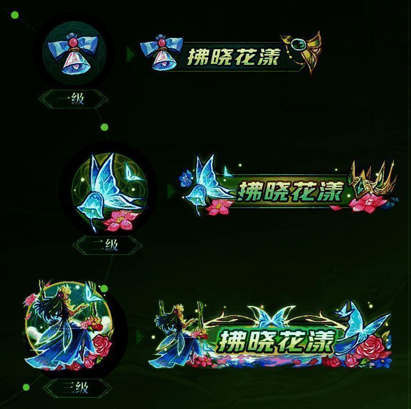 跑跑狼时装灵风语与瑶花聆展示,小精灵造型萌趣十足