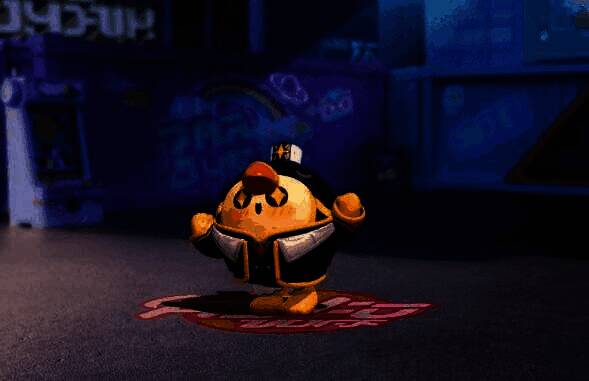 外观“司仪犀鸟”展示图,造型优雅庄重