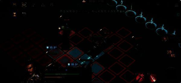 详细战术示意图，标注农民移动路径与安全区域