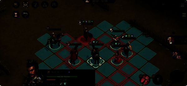 《新三国志曹操传》张绣之影战斗策略图,展示周仓禁足与乐进护卫的战术布局