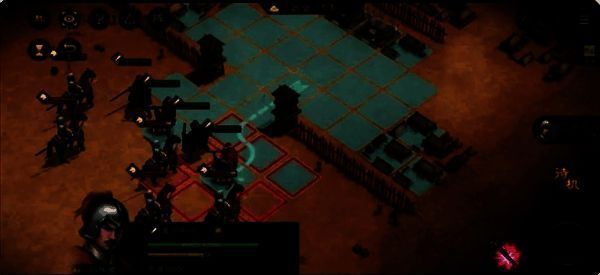 战斗中后期画面,陷阵营持续压制敌军,战场局势逐渐明朗