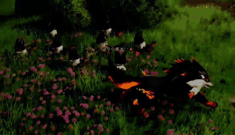 狼斗士形象展示,肌肉线条明显,眼神锐利,战斗气息浓厚