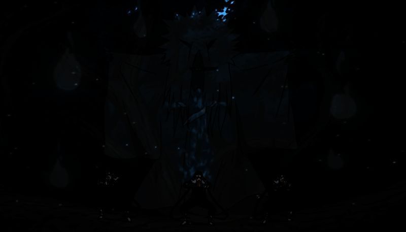 尸鬼封尽发动瞬间，死神现身战场