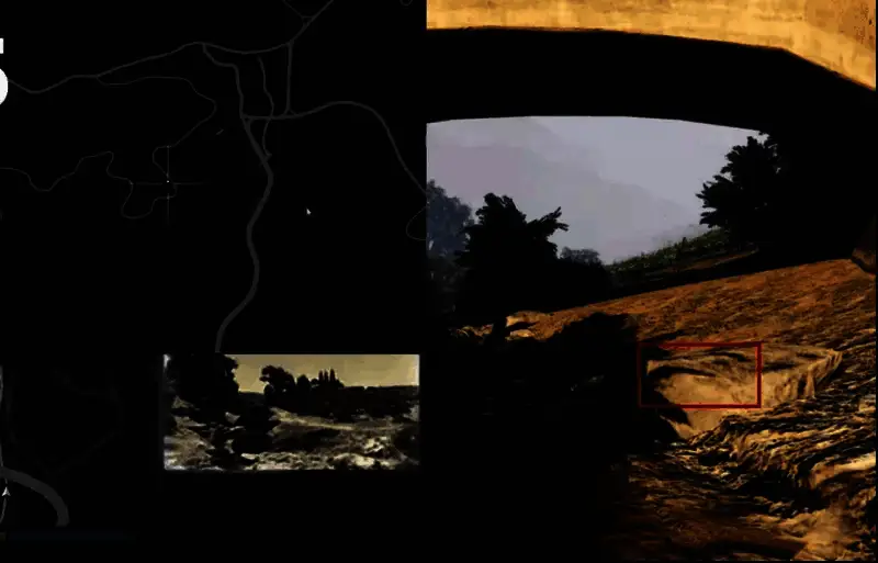 玩家使用黄金左轮手枪完成击杀，界面弹出爆头提示