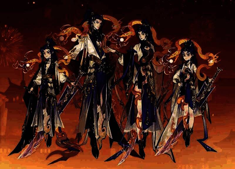 灵画展示,灵蛇环绕角色,祥瑞氛围浓厚