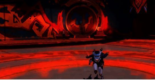 伊涅芙释放元素战技，形成光流屏障保护队友