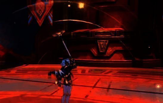 辅助单元薇尔琪塔在战场上释放雷元素攻击