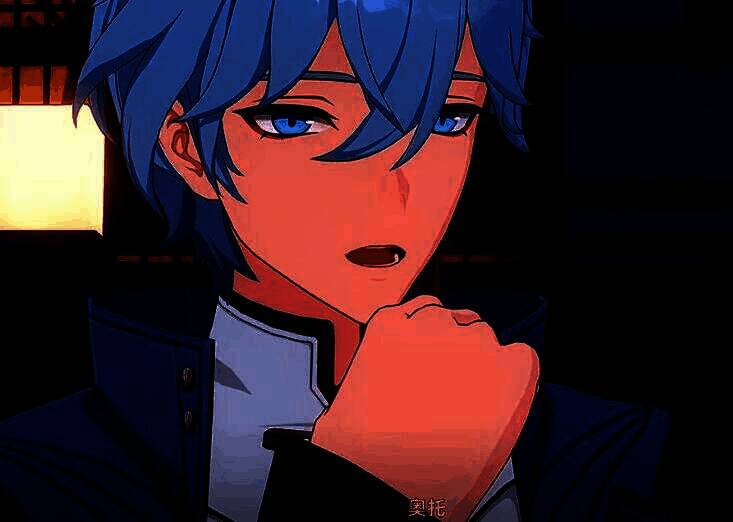 奥托释放水系技能场景,界面出现能量涟漪特效