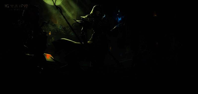 时装试穿界面，展示装备细节与特效