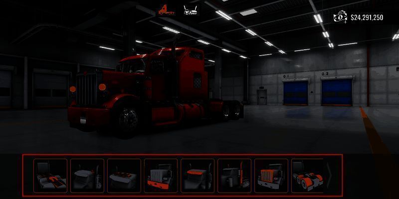 纯白色车身设置完成后的预览效果展示