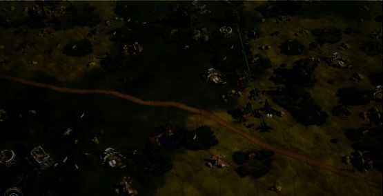 战斗机在空中巡逻,周围环绕着敌方战机,战况激烈