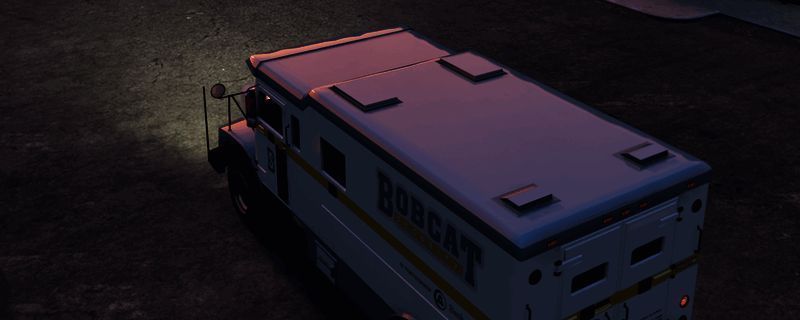 GTAOL安全运输任务界面截图，展示任务启动前的准备画面