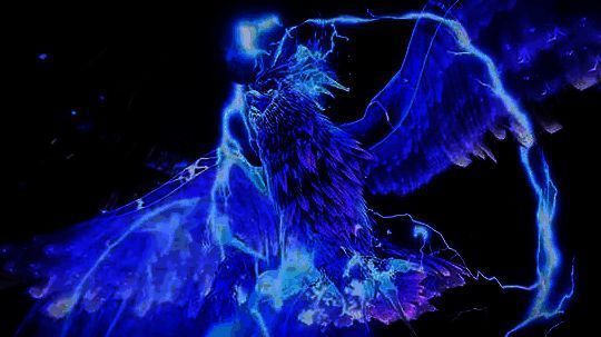 冰凤凰与炎龙对峙场景,寒冰与烈焰能量激烈碰撞