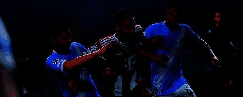 EA SPORTS FC 26游戏实机画面截图，展示高清球员面部细节与逼真草坪纹理