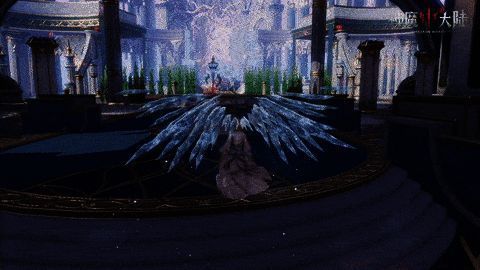 玩家组队副本战斗画面，团队配合释放大招，击败BOSS场面壮观